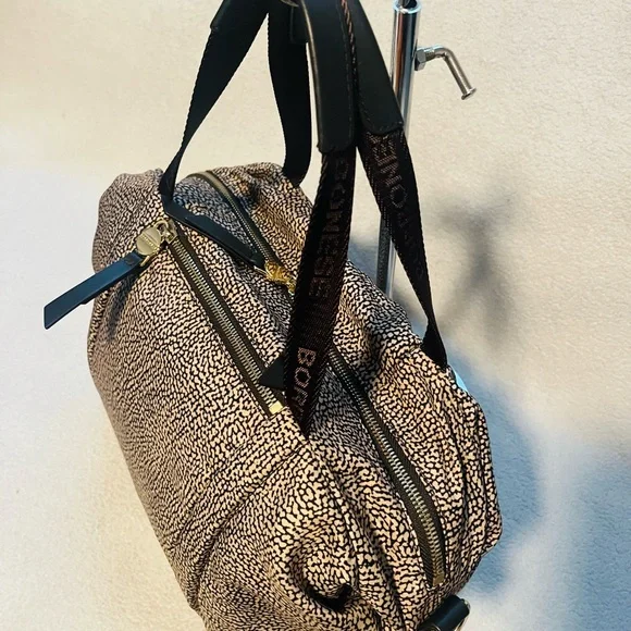 Borbonese Borsa A Mano Medium Jet Handbag - Picture 7 of 12